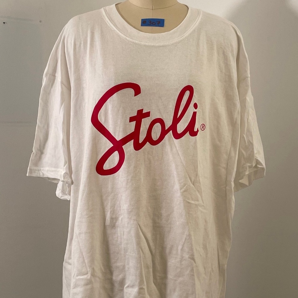 STOLI Vodka Promo T-Shirt, Size XL Vintage